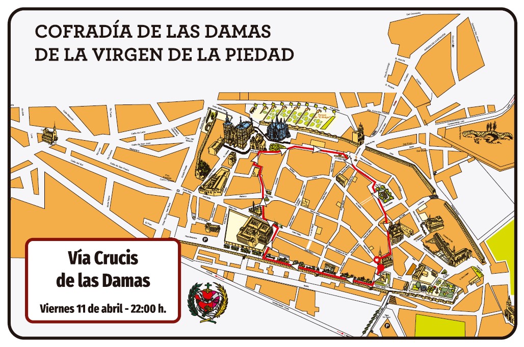 Via Crucis Damas de la Piedad - Astorga 2025